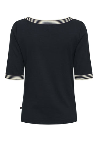 REDGREEN WOMAN Snee T-shirt Short Sleeve Tee 099 Black