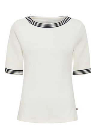 REDGREEN WOMAN Snee T-shirt Short Sleeve Tee Hvid