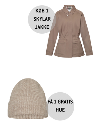 Køb 1 Skylar jakke - Få 1 GRATIS hue (værdi 399,-)