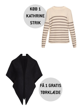 Køb 1 Kathrine strik - Få 1 GRATIS tørklæde (værdi 299,-)