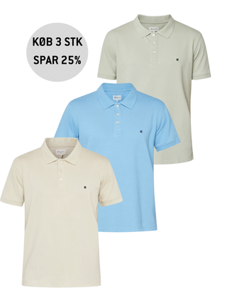 Redgreen poloshirts med et lille logo på brystet